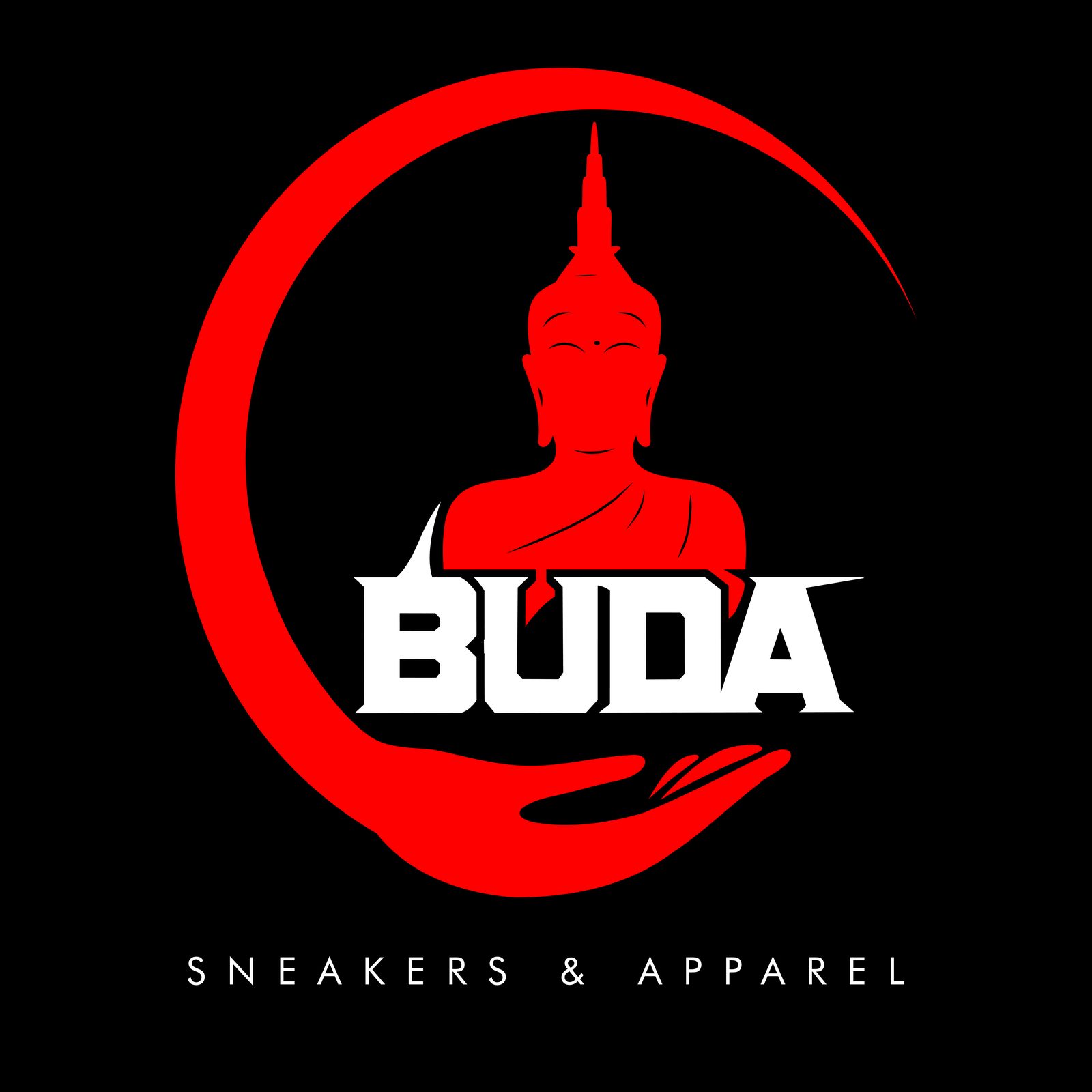 Buda Snkrs & Apparel — Logo Remaster hero